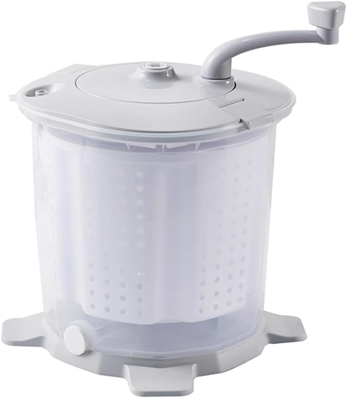 Generic Manual Washing Machine Nonelectric Portable Hand-cranked Manual Clothes Non-electric Washing Machine, Mini Travel Outdoor Washing, for Dormitory Apartment Camping