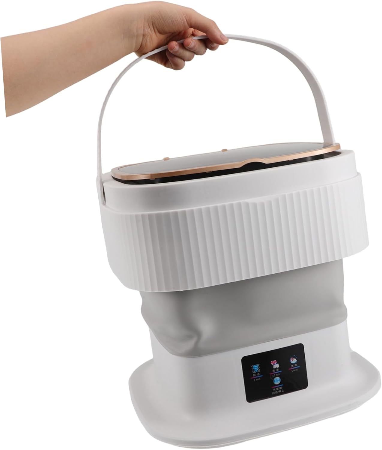 Portable Mini Washing Machine Compact Washer Dryer for Clothes Socks and Underwear Laundry for Travel and Camping