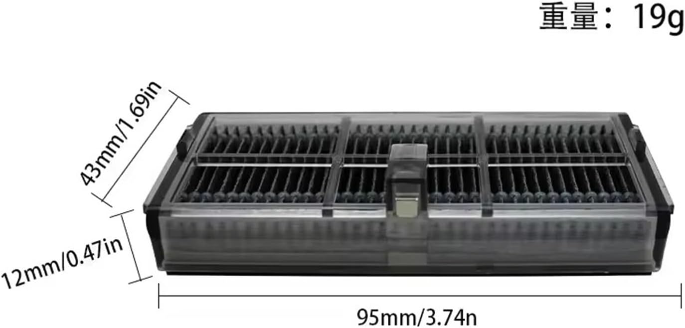 Compatible with Dreame L40 Ultra / X40 Ultra Robot Vacuum Accessories Dust Bags Mop Main Side Brushes Cloths HEPA Filters Spare Parts(Gold)