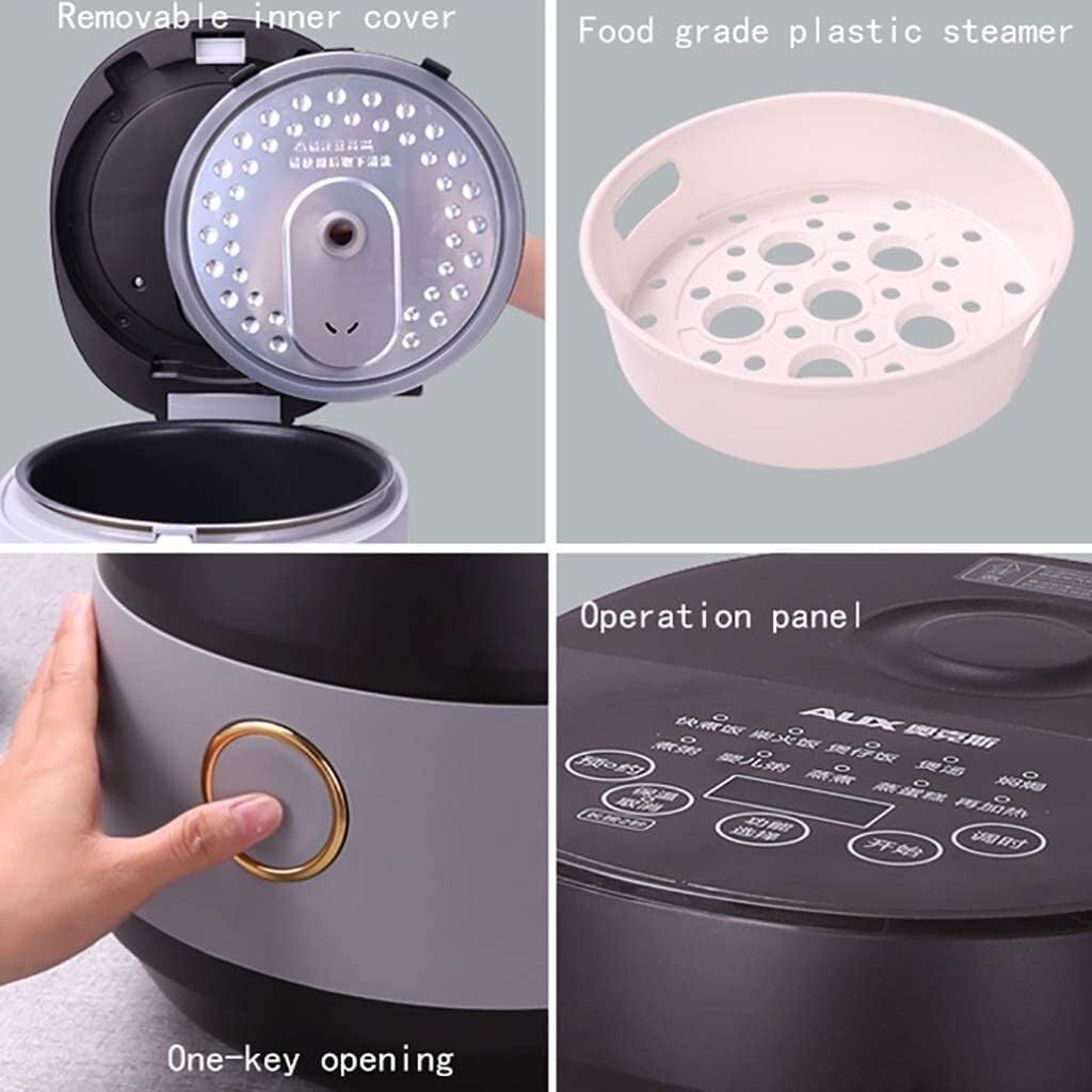 Housewares，Rice Cooker, With Steamer, 24 Hours Appointment, Household 4L/5L Smart Insulation, Multi-function Small Appliances