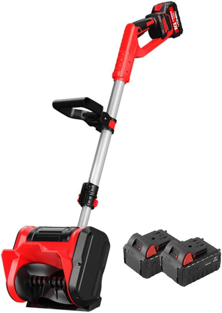 Cordless Brushless Snow Shovel, Lithium Battery Operated Ion Cordless Width 13