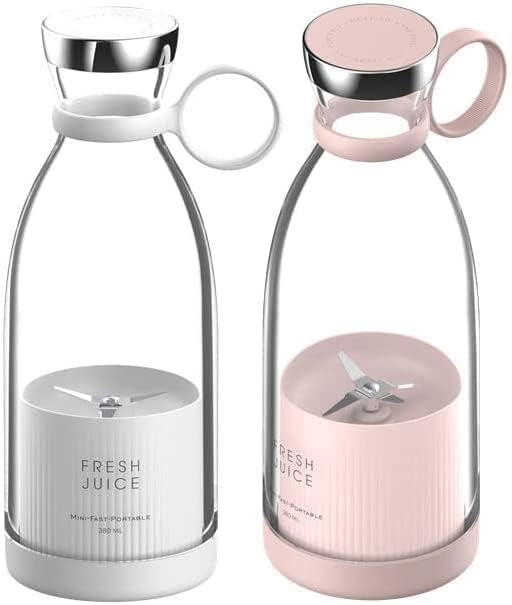 Portable Electric Juicer Blender- Multifunction with USB (White)