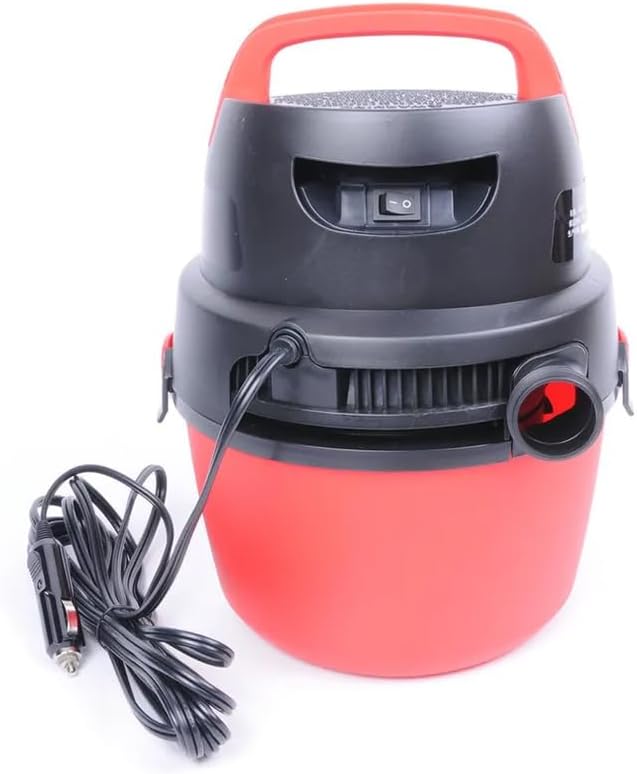 Red Car Vehicle Wet Dry Vacuum Cleaner High Per for mance Motor Mini Portable