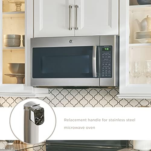 GE Appliances WB15X21101 Microwave Door Handle (Stainless)