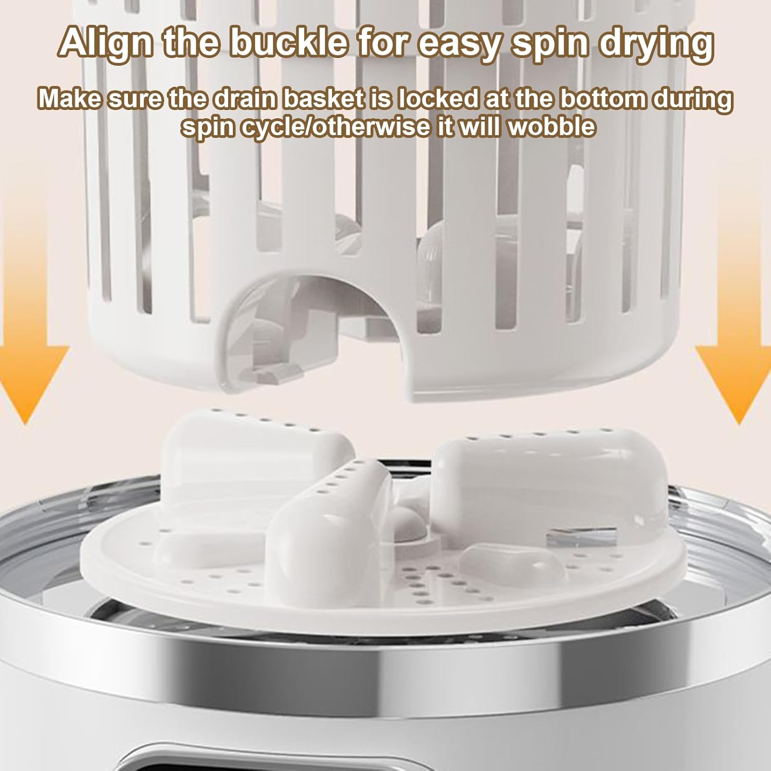 3-in- 1 Portable Underwear Washing Machine - 3L Cordless Mini Washer with Spin Basket | Rechargeable 3000mAh, 3 Modes | Deep Cleaning for Apartment, Dorm, RV, Hotel (Rose) | Anti-Vibration Base