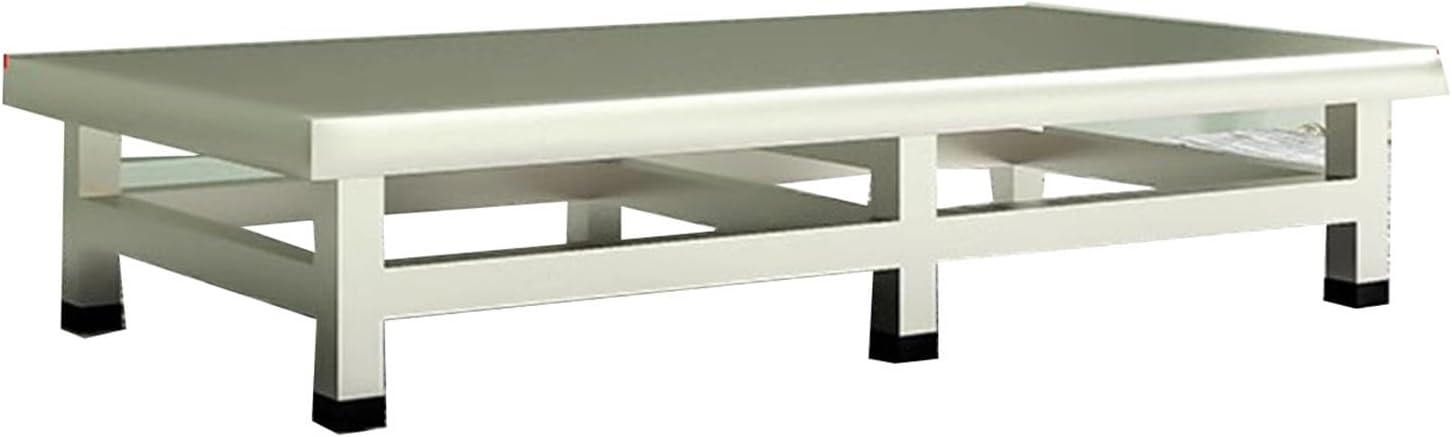 XPLKQXE Laundry Pedestal Washing Machine Tray Mat, Heavy Duty Appliance Riser, Stainless Steel Raised Shelf Base for Washer/Fridge/Dryer, No Assembly(120x50x20cm)