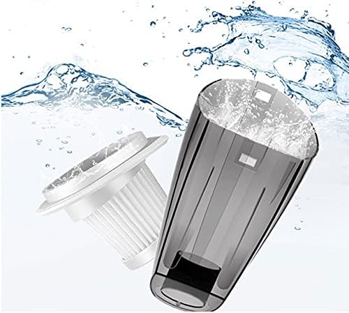 Handheld Vacuum Cordless, Car Vacuum Cleaner, High Power Handheld Vacuum Cordless Lightweight Small Vacuum for Car/Home/Office Cleaning（Gray）