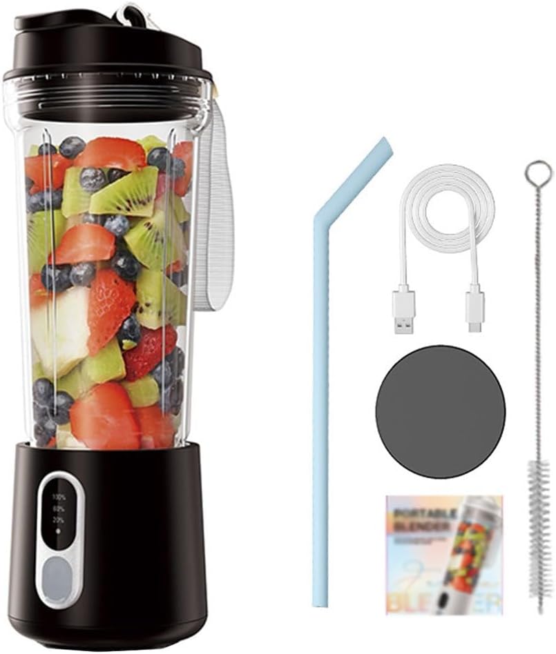 Countertop Blender For Smoothies, High-Power Multifunctional Blender To Crush Ice, Nuts, Fruit With Stainless Steel Blade, Auto Blend Function, Includes Scraper(5 to 5A gray)