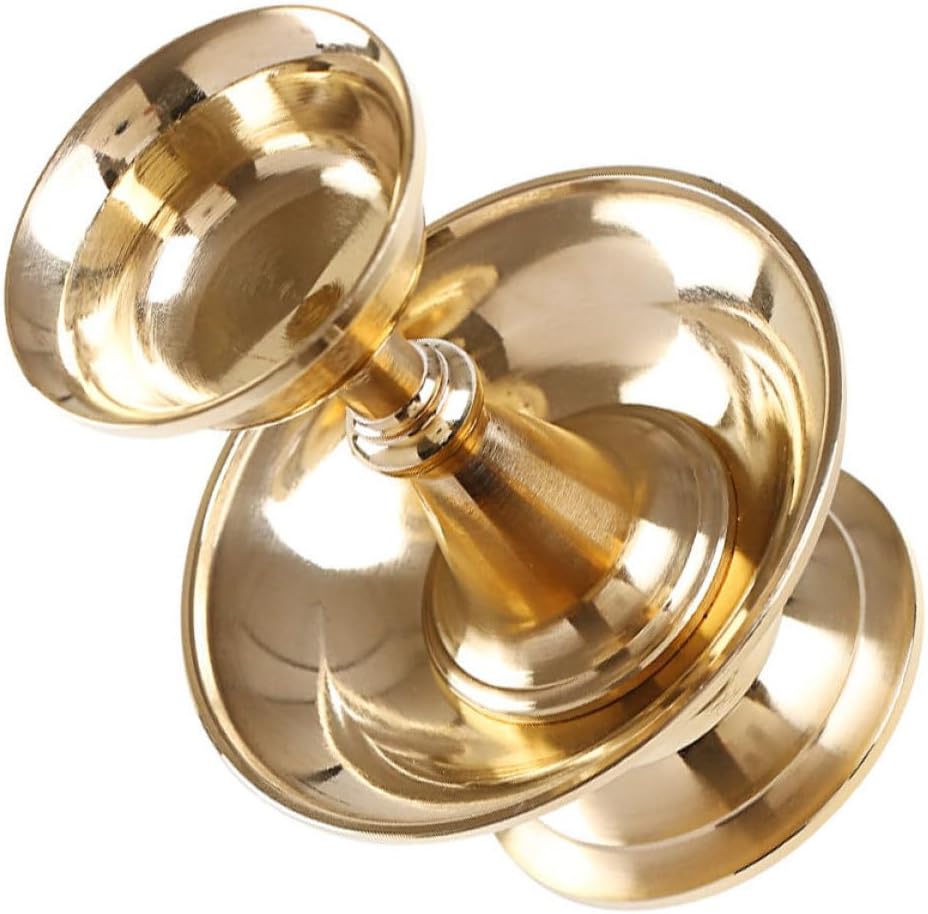 Buddhist Offering Cup Thickened Copper Water Cup Temple Sacrificial Accessory Household Supply for Buddha Worship