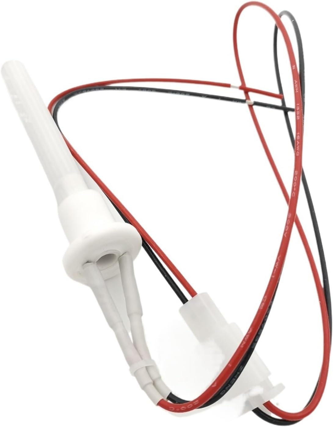 220V 350W Ceramic Igniter Ceramic Heating Tube Spark for Pellet Stove OD11.5*ID6.5*L110mm Oven igniter(White)