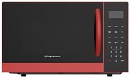 FRIGIDAIRE Microwave Oven, 900 Watts with 10 Power Levels, Red