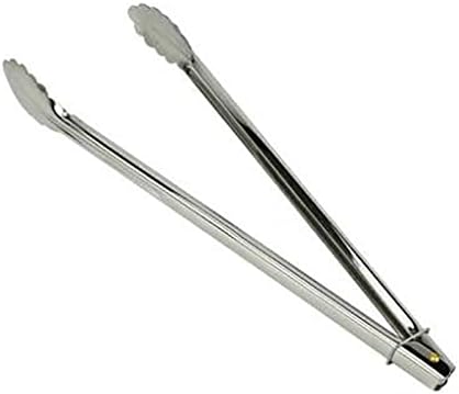 Cooking Tongs Stainless Steel Food Clip Lengthen Barbecue Steak Food Fried Bread