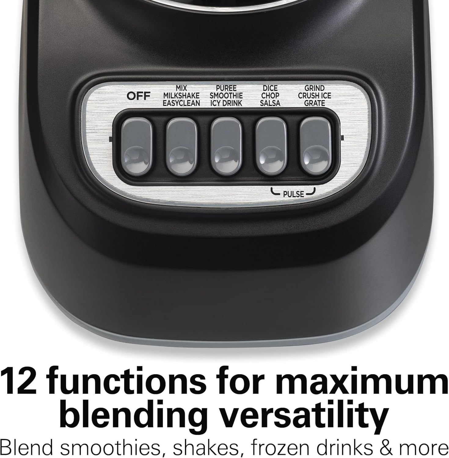 XDONE Smoothie Blender, 48 oz. Jar, 12 Blending Functions, Black