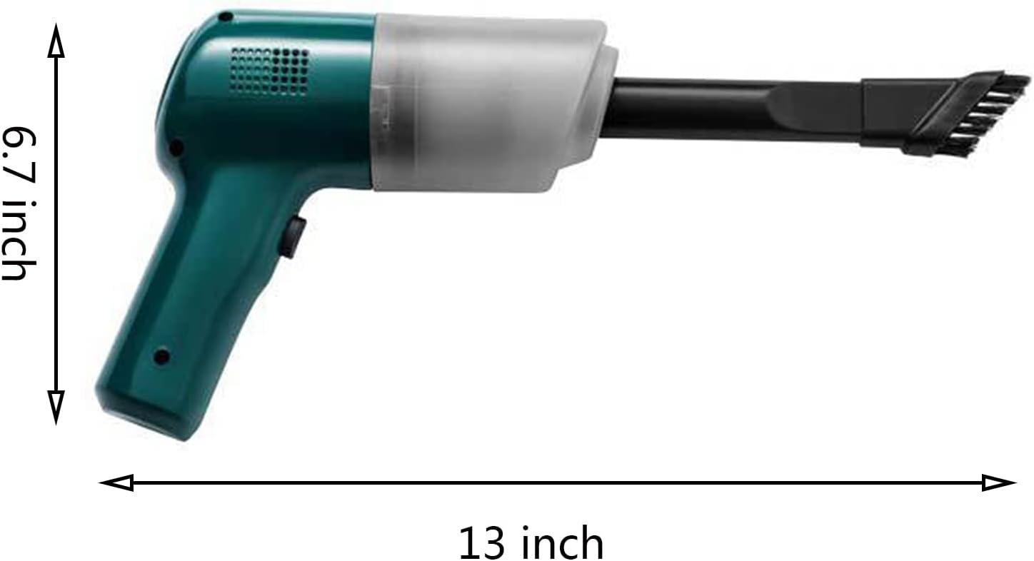 13000PA Rechargeable Car Vacuum Cleaner, Portable Handheld Vac with Powerful Suction Light Weight Wet and Dry Handheld for Home, Office, Car and Pet,Black
