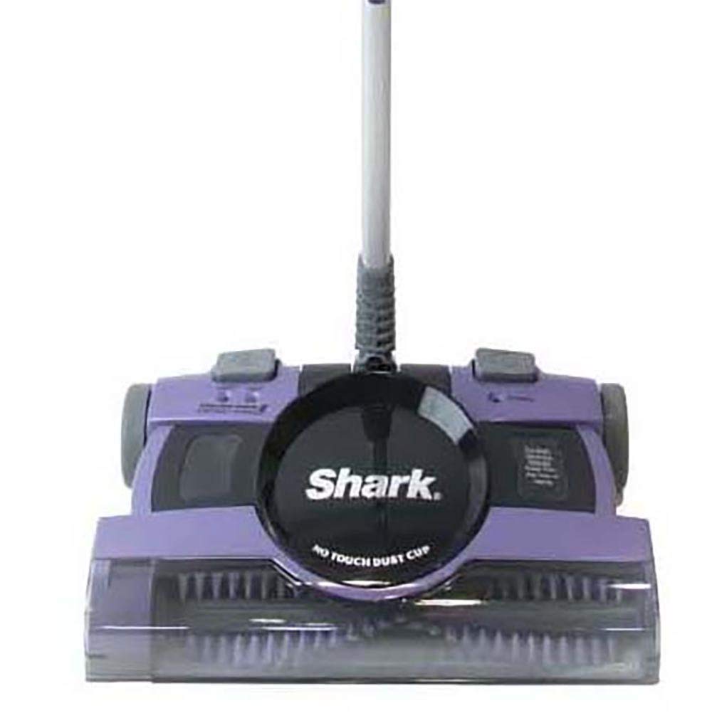 Shark 13in Inch Rechargeable (V2950) Lightweight Cordless Floor & Carpet Sweeper (Renewed)