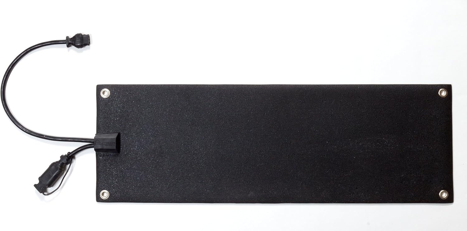 HeatTrak Heated Snow Melting Mats for Stairs - Heated Outdoor Mats - Electric Snow Melting Mats for Winter Snow Removal - Trusted Snow and Ice Melting Mats and No-Slip Stair Heating Mats (10