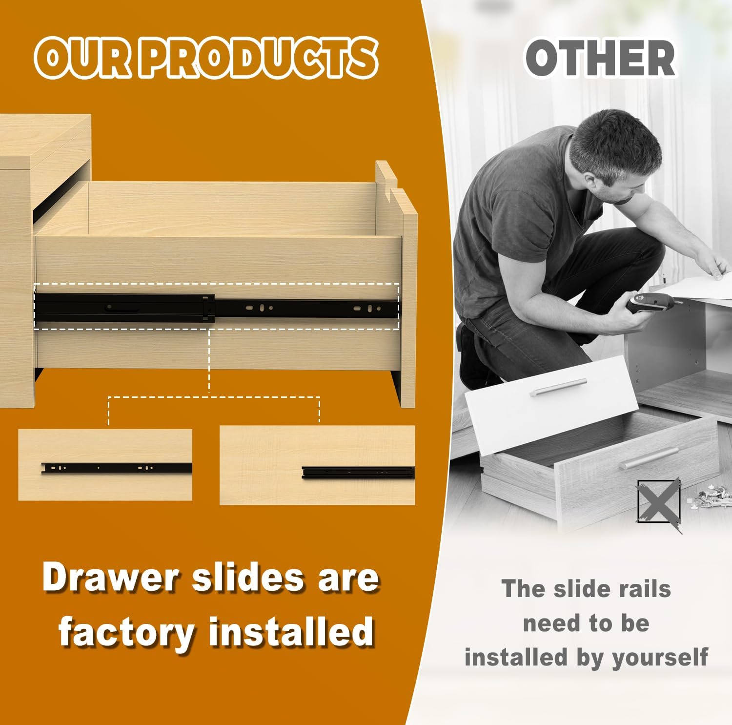 Laundry Pedestal with Storage Drawer, Heavy Duty Washer Dryer Pedestal 28