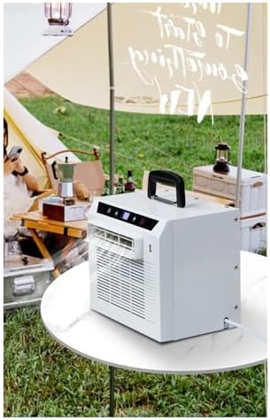 Portable Air Conditioner, Portable Air Conditioning for Mini House Office Window Type Air Conditioner,Desktop Fan for Home Outdoors