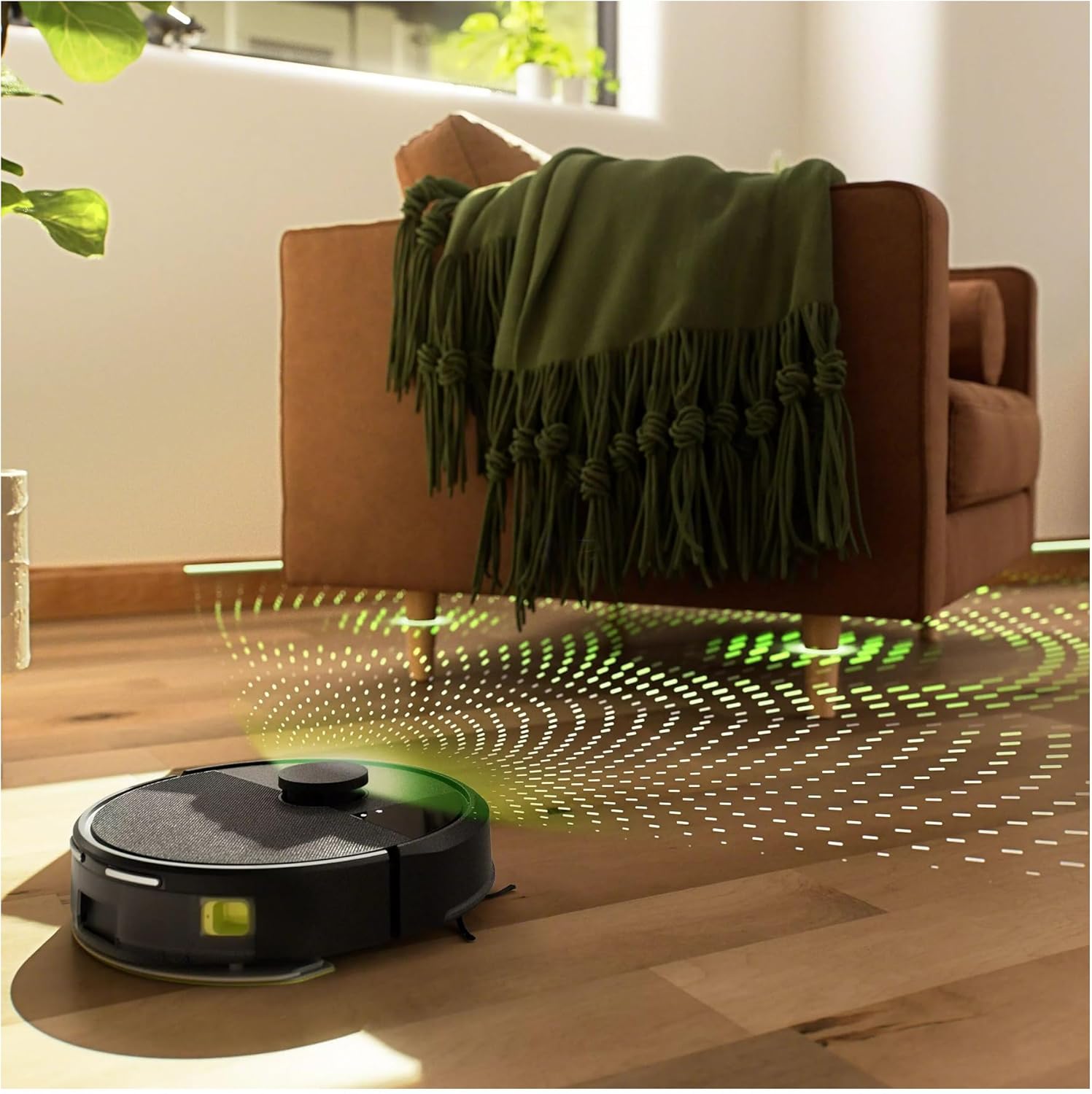 iRobot Roomba 105 Combo Robot Vacuum & Mop with AutoEmpty Dock - Self-Empties for 75 Days, Intense Power-Lifting Suction, LiDAR Navigation, Multiple Cleaning Modes, Avoids Mopping Carpet