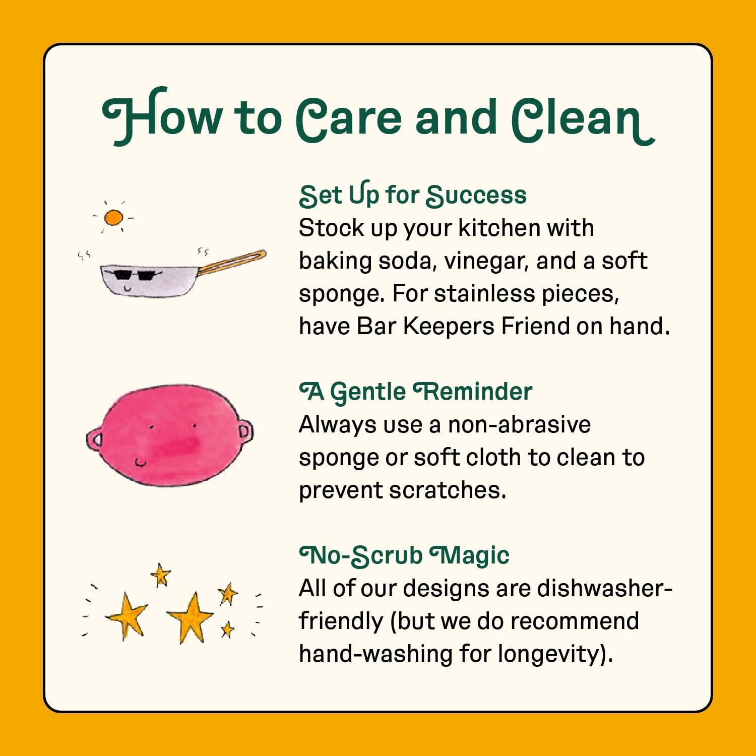 Great Jones Dutch Baby Dutch Oven with Lid (Mustard, 3.5-Quart) | Enameled Cast Iron, Round Shape | Safe for Stovetops & Ovens up to 500°F | Space-Saving & Dishwasher-Friendly | Small-Batch Cooking