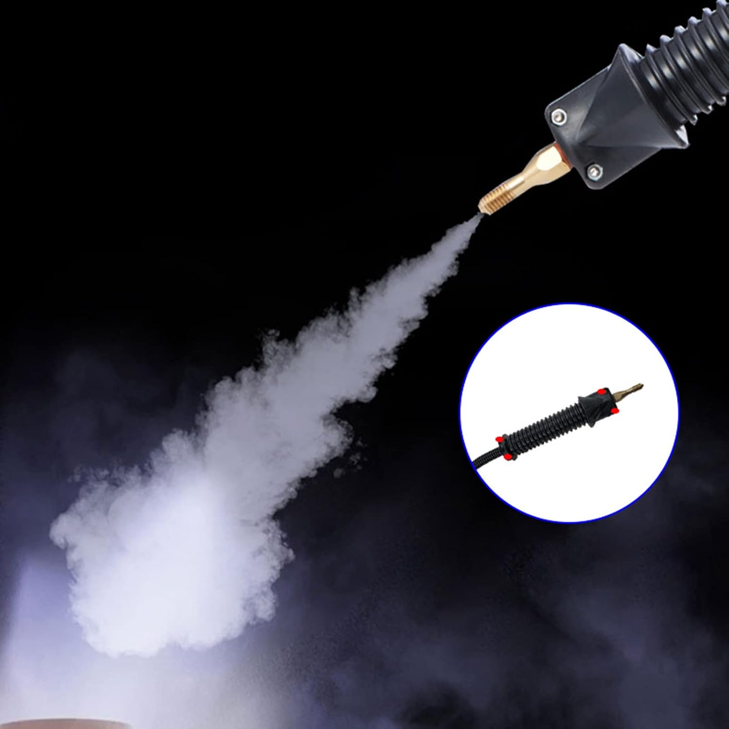 FLEXMAN High Pressure Steam Cleaner, Handheld High Temp Portable Cleaning Machine for Clean Air Conditioning, Range Hood, Washing Machine, Sofa, Car