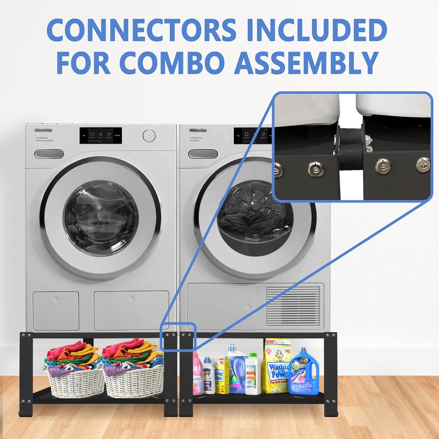 Royxen Washer and Dryer Pedestals,16