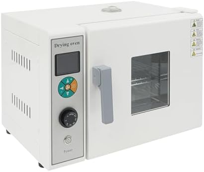 Lab Convection Oven Air Dryer Drying Oven Digital Forced Air Convection Drying Curing Box Industrial Laboratory Use Stainless Steel Electric Heating Ovens,50~572℉ (White)