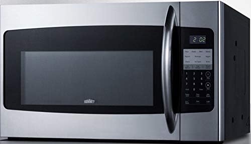 Summit 30” Over The Range Microwave, 1.6 cu.ft., Stainless Steel- OTRSS301