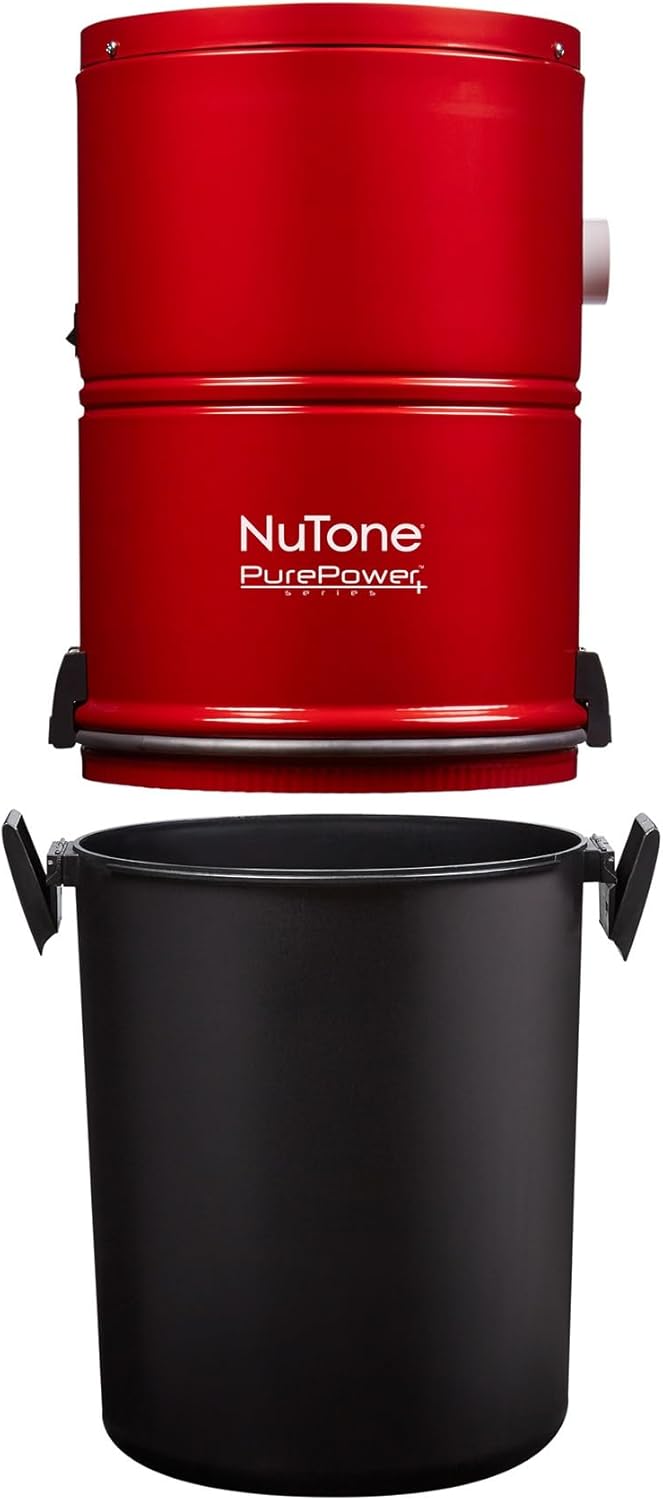 Broan-NuTone Residential Central Vacuum System Power Unit, 550 Air Watts