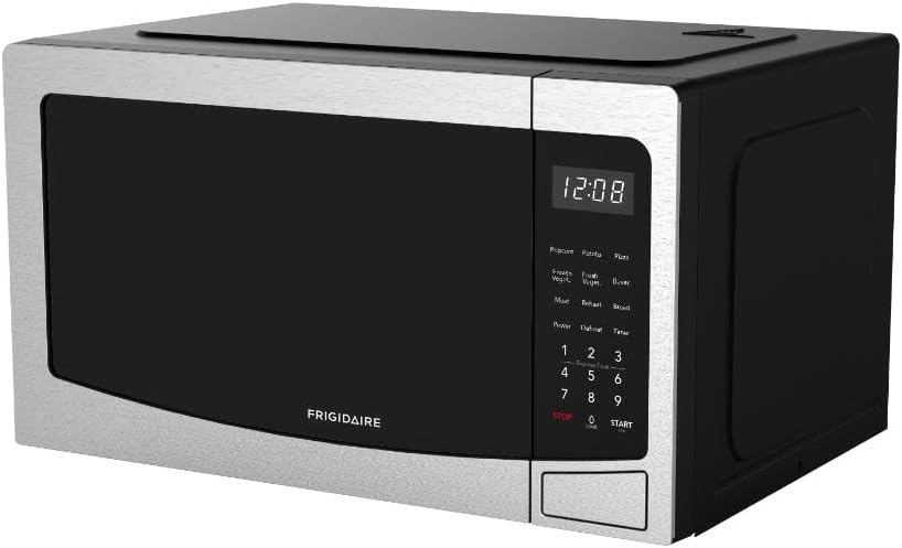 FRIGIDAIRE 1.1 Cubic Foot Microwave, Stainless Steel