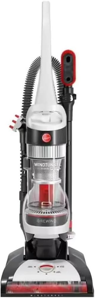 Hoover UH71320VFR WindTunnel Bagless Pet Upright Vacuum Cleaner - White - Refurbished
