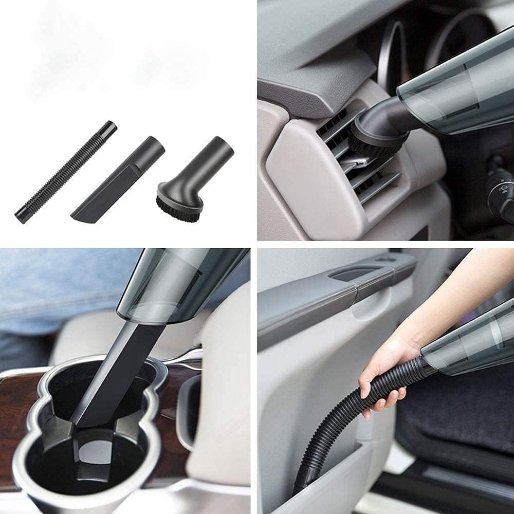 Handheld Vacuum Cordless, Portable Car Vacuum Cordless, Mini Car Vacuum, Powerful Suction, Small Vacuum Cleaner for Pet Hair, Dust, Home and Car Cleaning