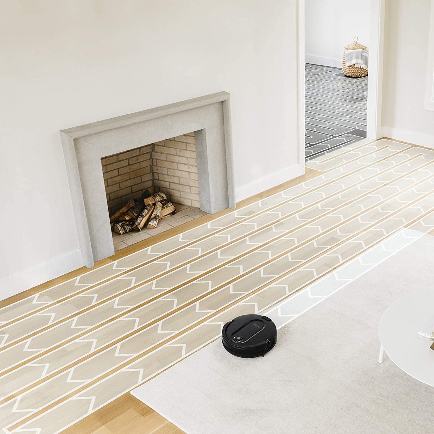 Shark IQ Robot RV1100 App-Controlled Robot Vacuum with WiFi and Home Mapping, Pet Hair Strong Suction with Alexa (Renewed)