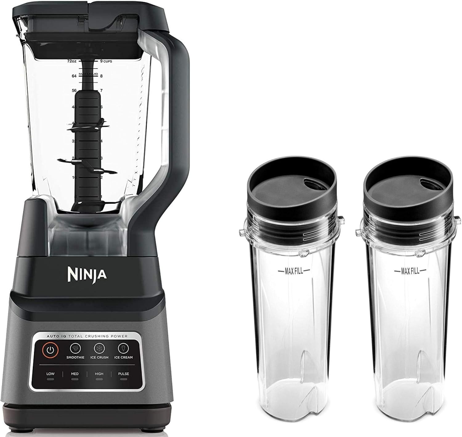 Ninja BN701 Professional Plus Blender with Auto-iQ, and 64 oz. max liquid capacity Total Crushing Pitcher