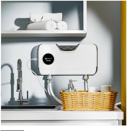 O3 Waterworks Smart Laundry System - Detergent-Free Cleaning with O3 Water Technology (White)