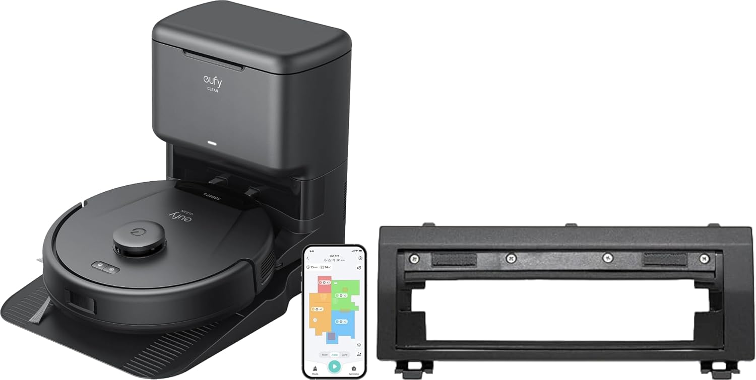 eufy L60 Robot Vacuum with Self Empty Station Replacement Brush Guard L60 Series with Self-Empty Station