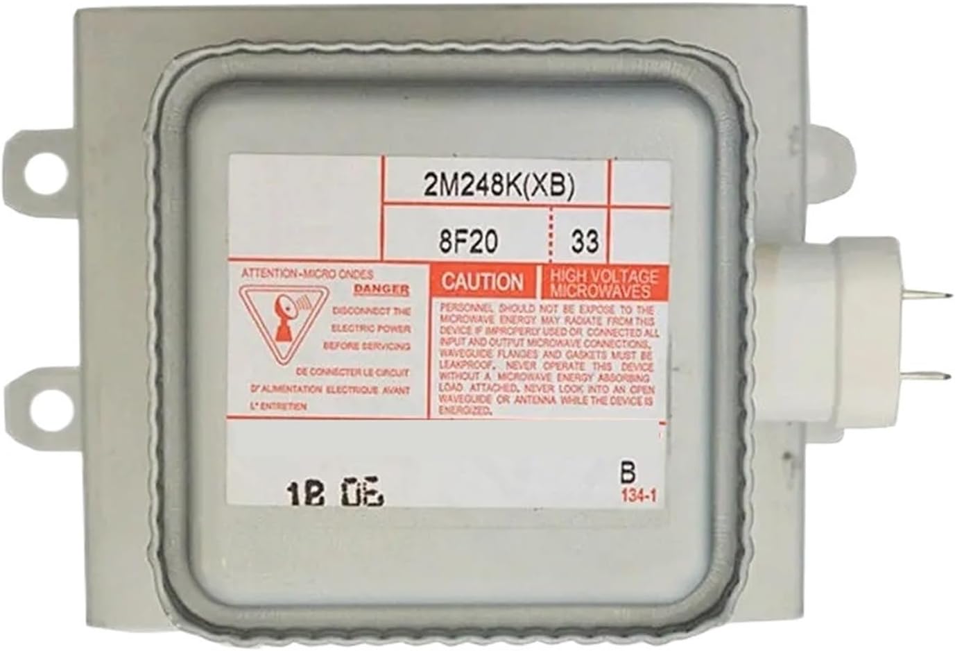 2M248K 2M248K(XB) 1000W Water Cooled Magnetron for ndustrial Microwave Oven