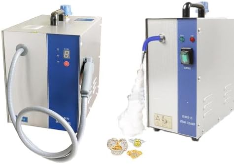 Steam Cleaning Machine - Multi-Functional Handheld Dental and Jewelry Cleaner, Heated & Pressurized 3L Device for Deep Sanitization