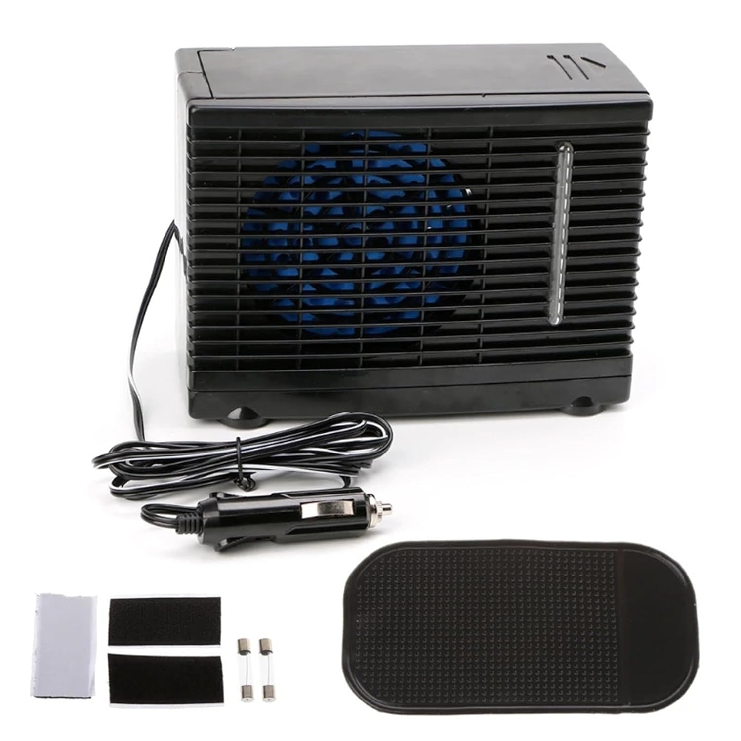 12V 60W Adjustable Car Air Conditioner Cooler Cooling Fan Water Ice Evaporative Portable Mini Fan