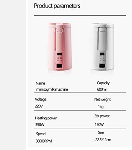 Electric Soymilk Machine Mini Heatable Soya-Bean Milk Juicer Blender Rice Paste Maker Filter-free With Steamer(black-JoJo's Bizarre Adventure1)