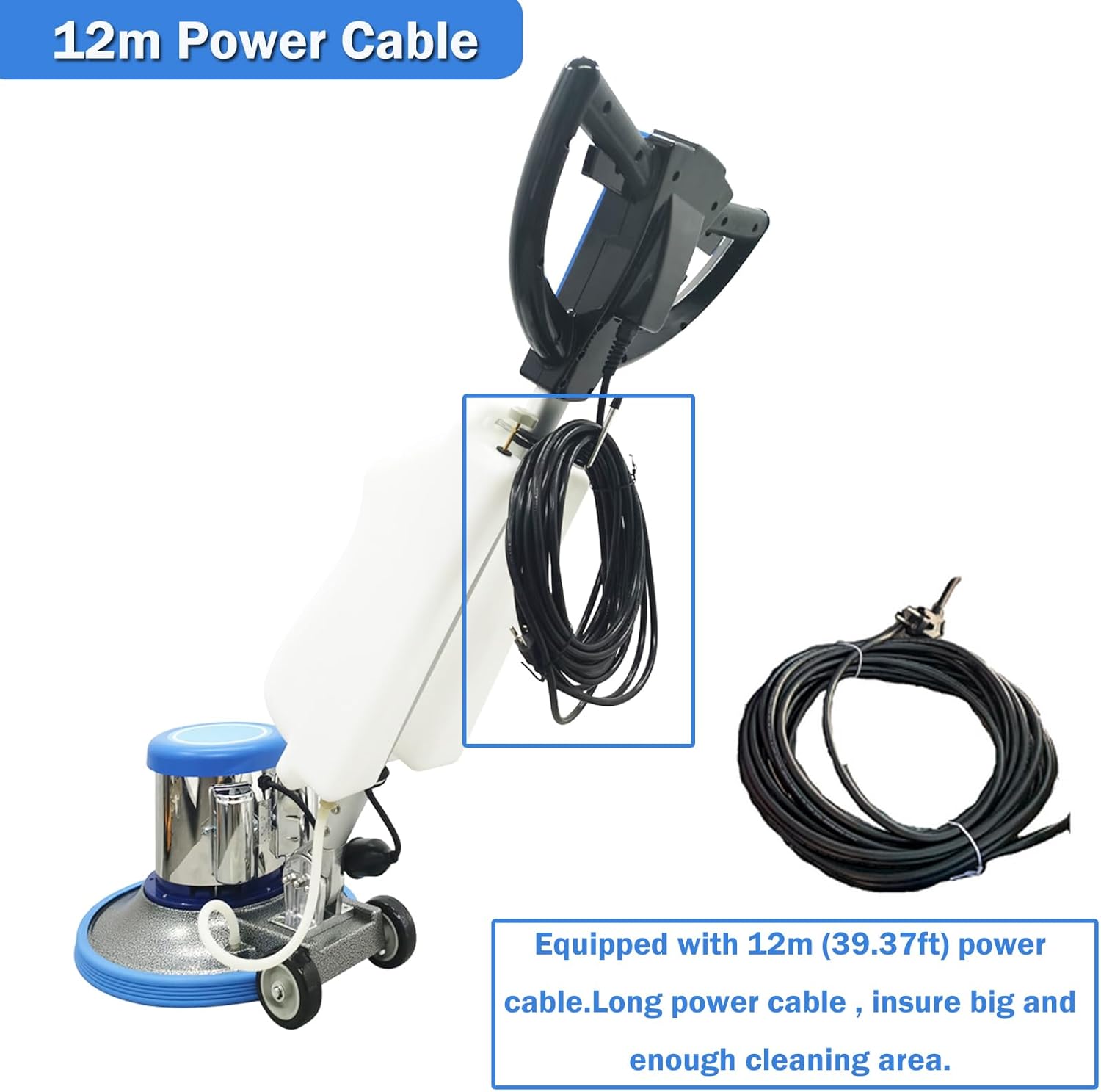 INTSUPERMAI Commercial Floor Buffer Industrial Floor Polisher Buffer Machine 17