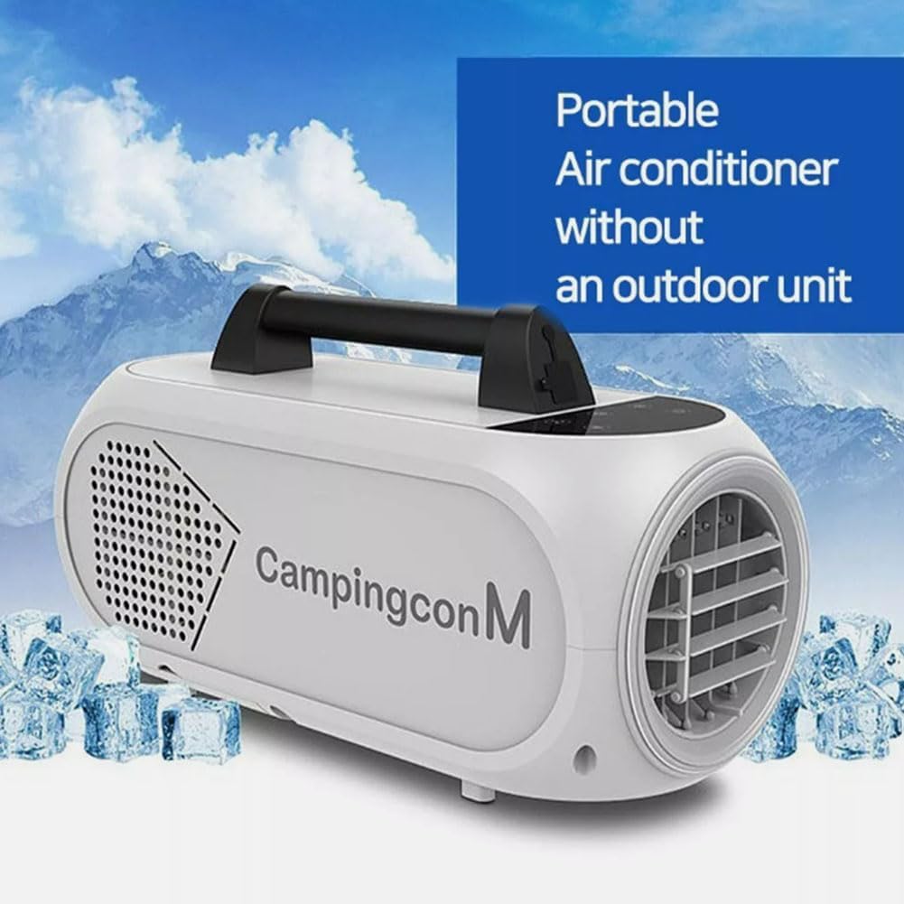 CampingM portable air conditioner Convenient for outdoor activities 18.5(W)×7.5(D)×9.5(H) inch
