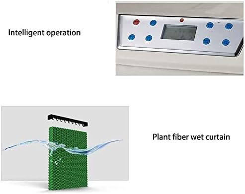 Portable Air Conditioner Cooler Air Conditioner Mobile Without Hose Portable Mobile Air Cooler Single Cold Type 3 Speed High Power Low Noise Intelligent Control Large Air Volume