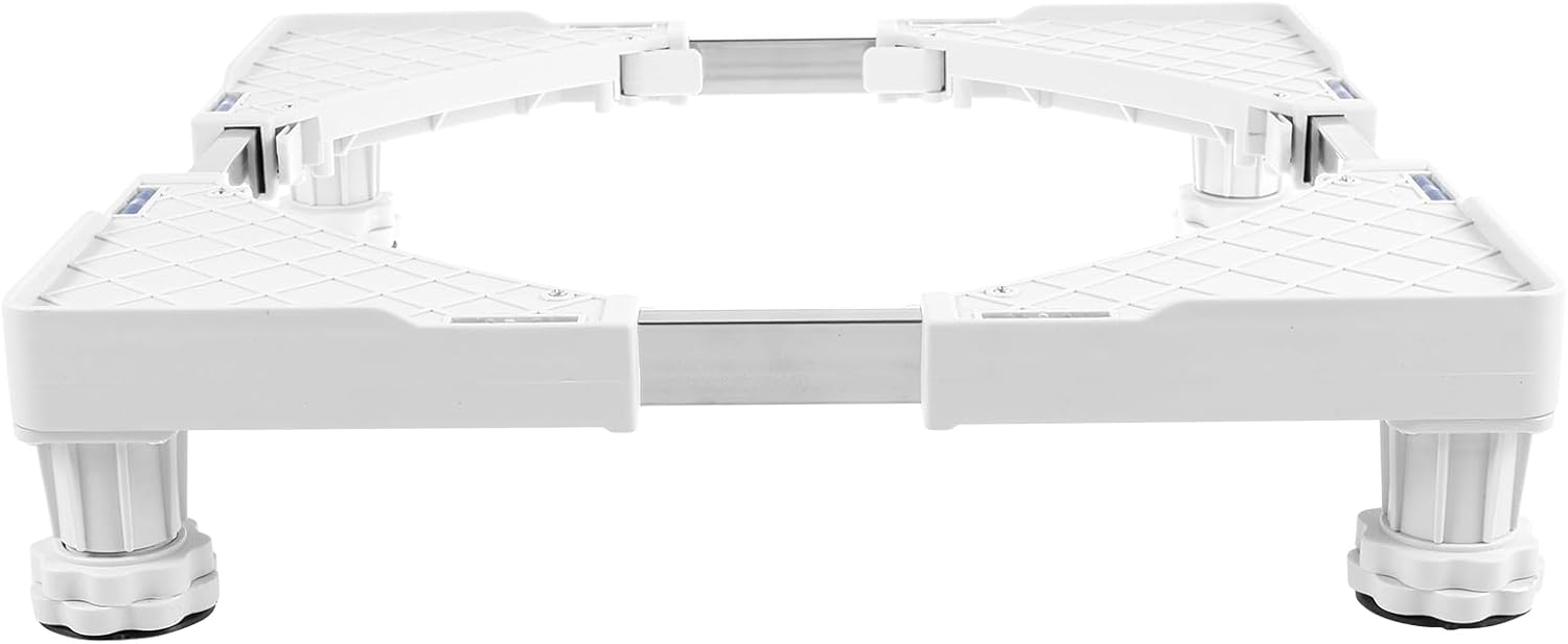 Mini Fridge Stand, Washer and Dryer Pedestal, Washing Machine Stand, Mini Fridge Stand Pedestal Lower Noise Washing Machine Stand with 4 Strong Feet for Home Appliance