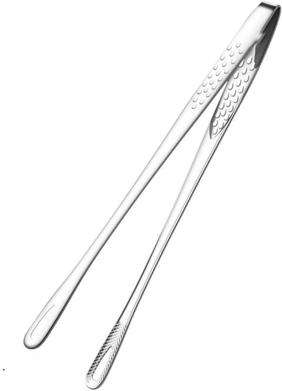 Cooking Tongs Stainless Steel Food Tongs Long Handle Non-Slip Barbecue Tongs Steak Tongs Food Clip Kitchen Cooking Tools Accessories