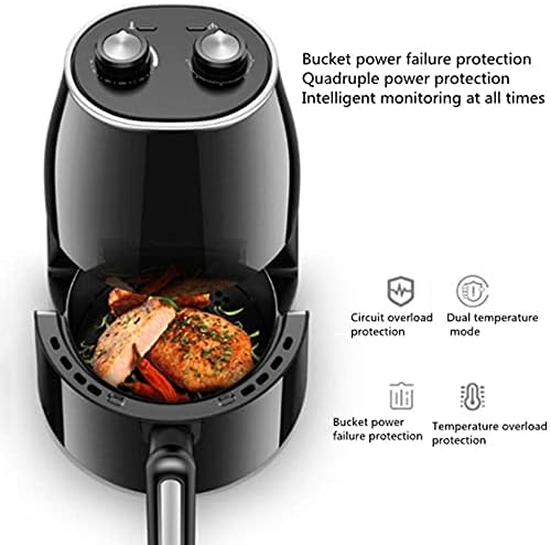 Air Fryer Large Air Fryer Oven Cooker With LED Touch Screen Cooking Preset Detachable Nonstick Basket Replace Deep Fryer hopeful