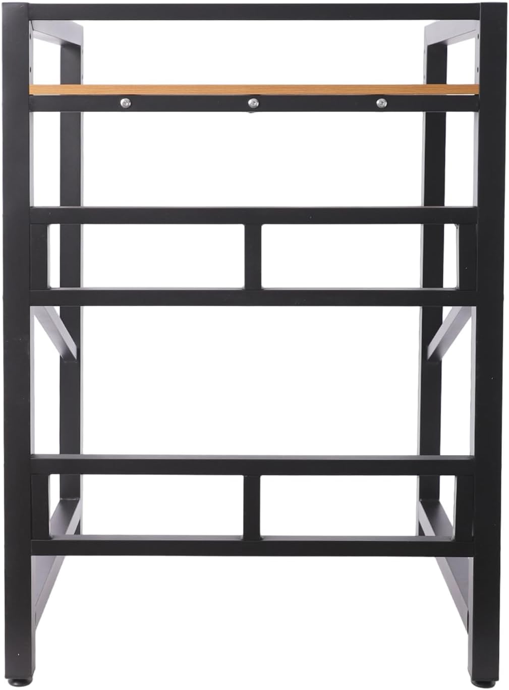 Over Washer and Dryer Shelves,Heavy Duty Laundry Room Storage Organization Clothes Drying Rack with 3-level Adjustable Height,661.39LBS Load-Bearing (Black)