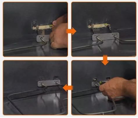 Oven Bake Heating Element Compatible with GE JBS07M1BB JBP24W0H2WW JBS03BH2WH JBP21WC1WW