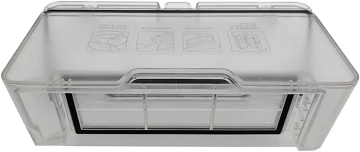 STYJ02YM Robot Vacuum Cleaner Filter Dust Bin Box,Compatible for Xiaomi， Robotic Parts Accessories(A)