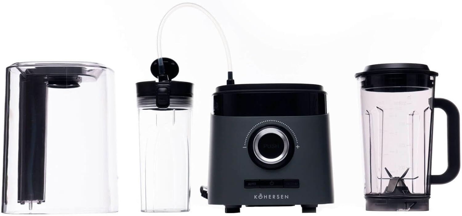 Glass Blender 71097 Anthracite 600 W 80 kpa 600 ml